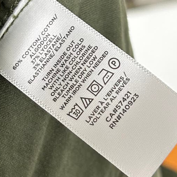 NWT Loft Palazzo Pull On Shorts Olive Green Khaki Womens XL - Picture 7 of 9